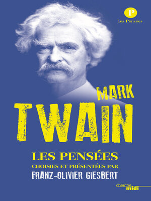 cover image of Pensées de Mark Twain
